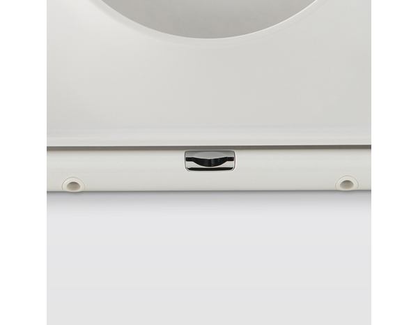 Abattant WC soft close NF forme en D CAVALLY - GoodHome - Brico Dépôt