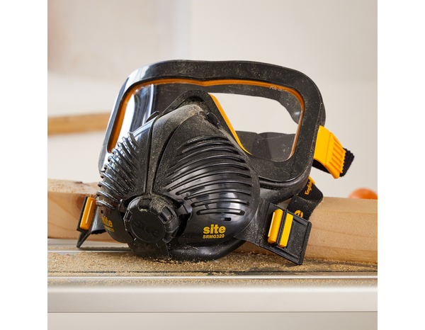 Lunette + masque de protection et filtres A1P3 - Brico Dépôt