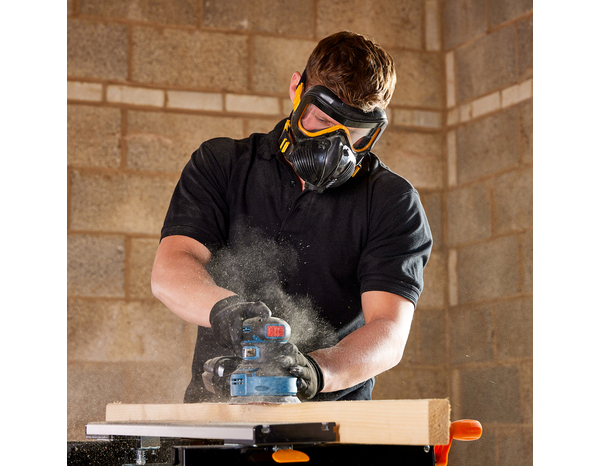 Lunette + masque de protection et filtres A1P3 - Brico Dépôt