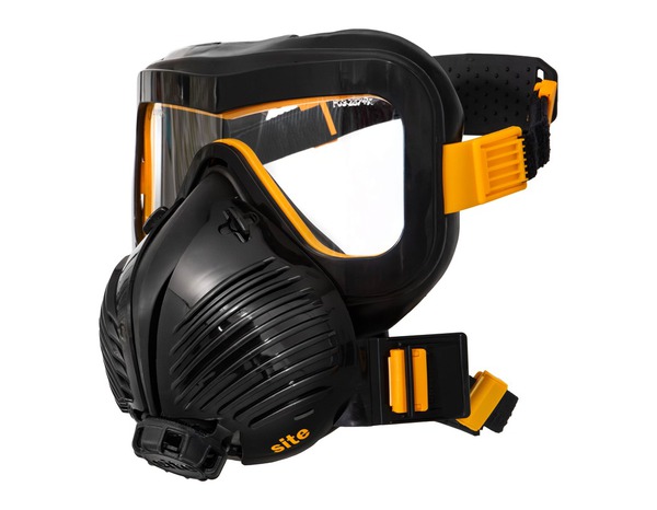 Lunette + masque de protection et filtres A1P3 - Brico Dépôt