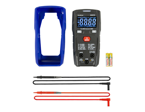 Multimètre digital automatique avec sélection automatique - Brico Dépôt