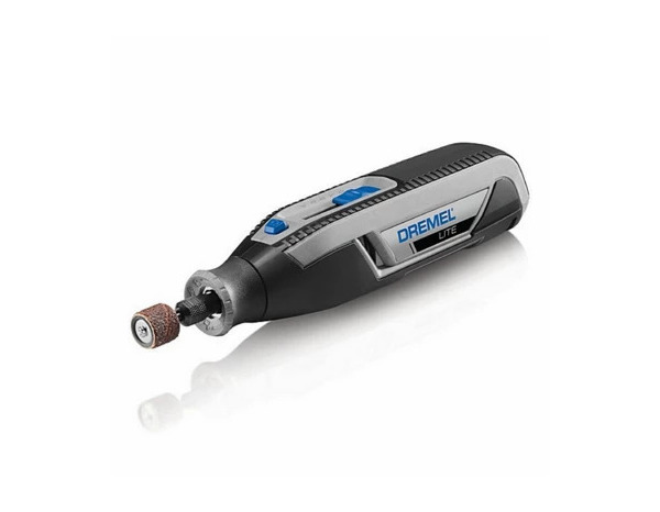 Outil Dremel Lite 7760 sans fil Li-Ion (3,2V) + 15 accessoires - Dremel - Brico Dépôt