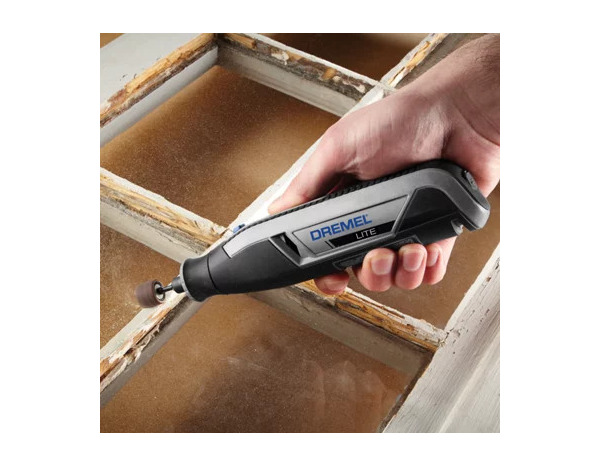 Outil Dremel Lite 7760 sans fil Li-Ion (3,2V) + 15 accessoires - Dremel - Brico Dépôt
