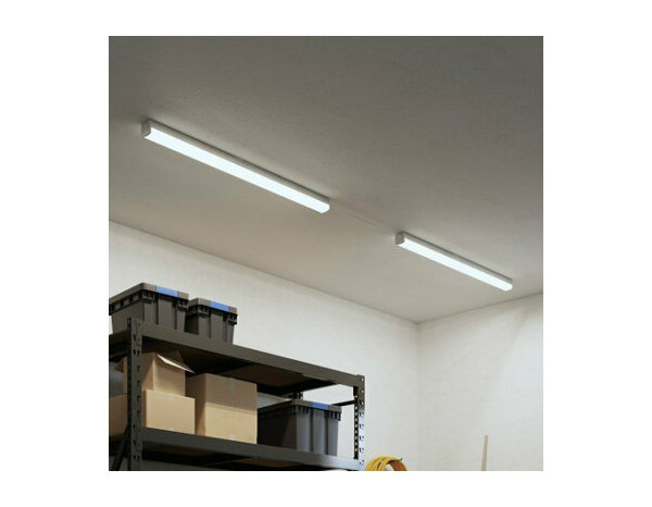 Reglette led 4400 lm métal et plastique 120cm "Estella" - Cooke and Lewis - Brico Dépôt