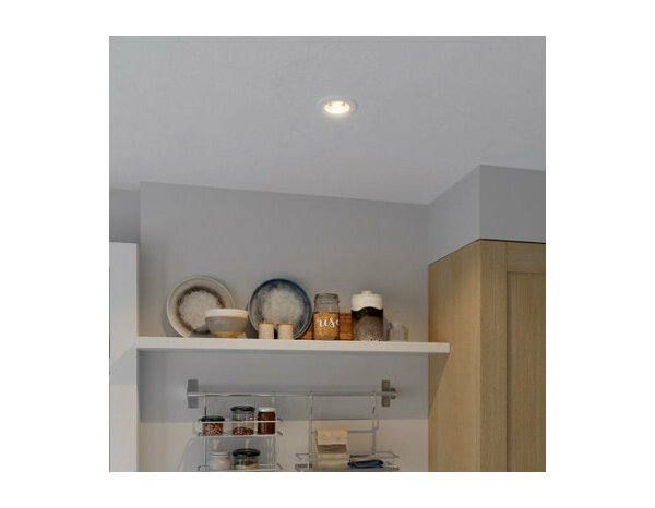 Anneau pour spot encastrer métal blanc - Brico Dépôt