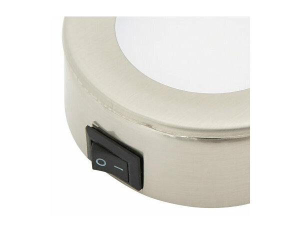 3 lampes led ronde 9 W 4000 K argenté "Narcille" - Cooke and Lewis - Brico Dépôt