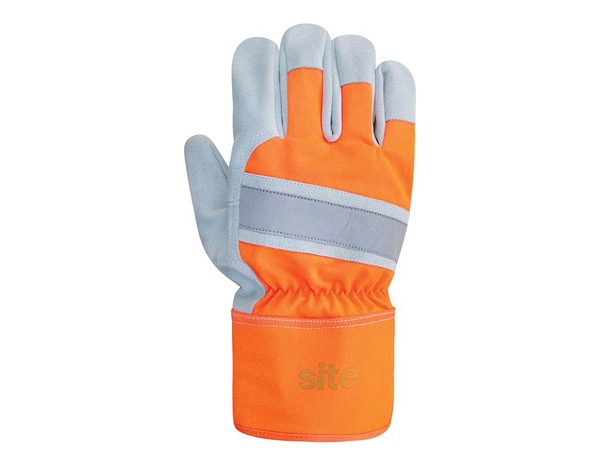 Gants thermique de manutention en cuir et polyester T9 - Brico Dépôt