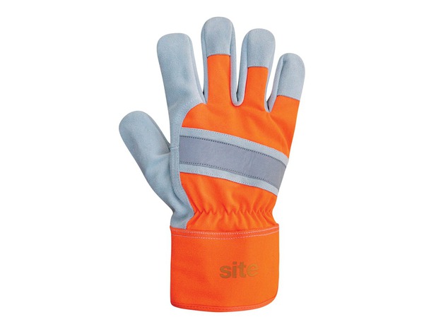 Gants thermique de manutention en cuir et polyester T9 - Brico Dépôt