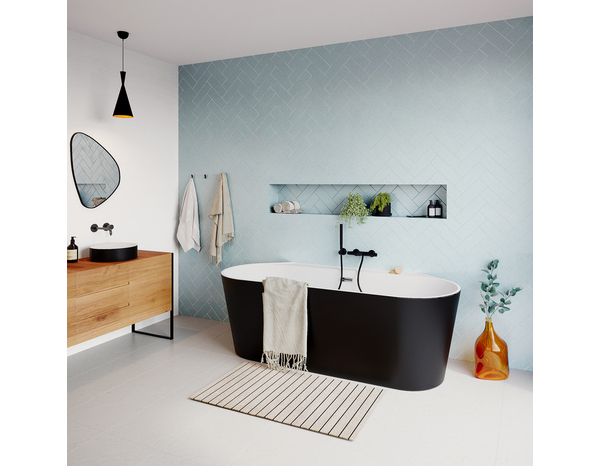 Baignoire ilot murale 170 x 75 cm "Belline" - Cooke and Lewis - Brico Dépôt