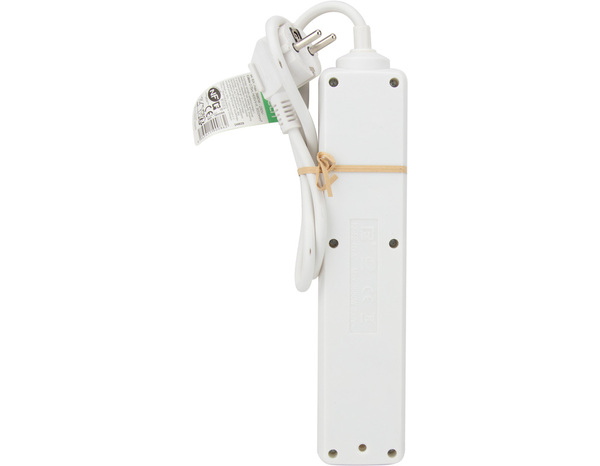 Bloc multiprise recycle 5 prises x 16A blanc - 0,75 M   - Brico Dépôt