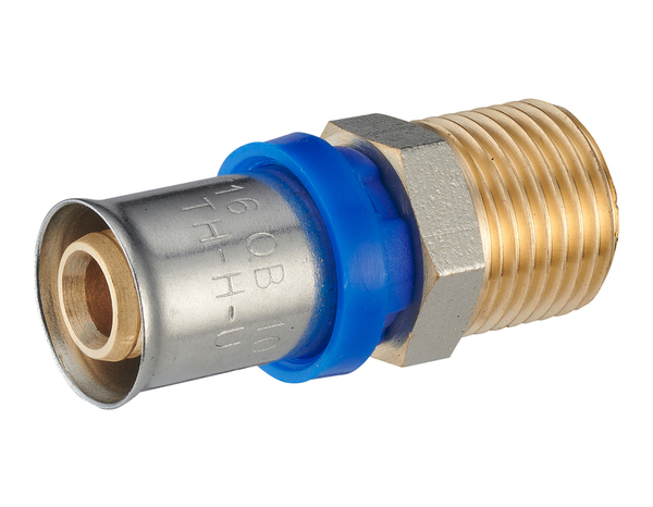 Lot de 5 raccords droits multi-serrage M3/4 - D16 - Noyon & Thiebault - Brico Dépôt