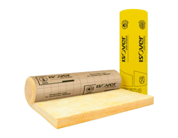 Laine de verre 130mm mur 35 R:3,70, 5,4m x 1,2m - Rouleau Kraft - Isover - Brico Dépôt