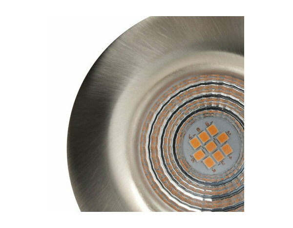 3 spots led encastrables 420 lm dimmable nickel "Fauvel" - Cooke and Lewis - Brico Dépôt