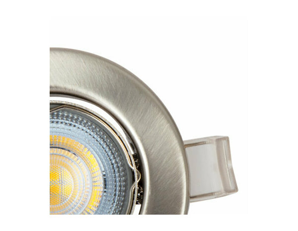 Spot encastrable GU10 345 lm 4000 K nickel "Odelis" - Cooke and Lewis - Brico Dépôt