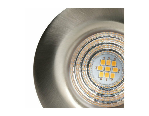 3 spots led encastrables 420 lm nickel "Fauvel" - Cooke and Lewis - Brico Dépôt