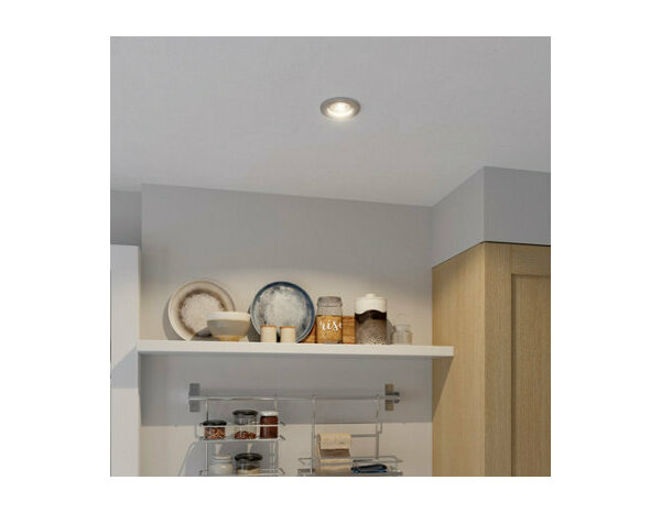 Spot encastrable GU10 345 lm 4000 K nickel "Odelis" - Cooke and Lewis - Brico Dépôt