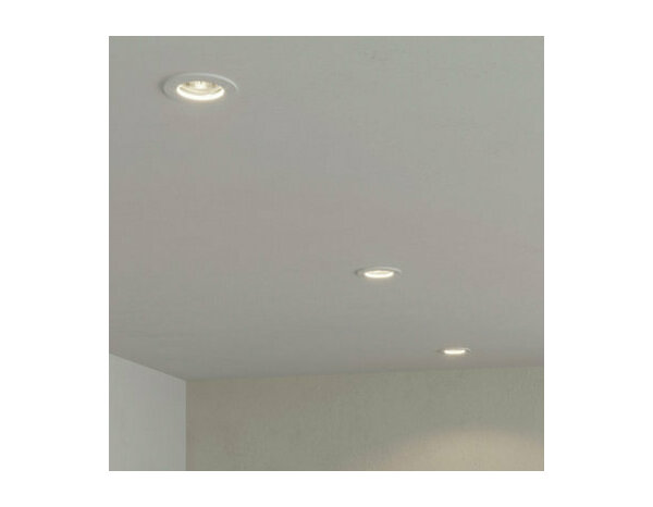 3 spots encastrables GU10 blanc - Brico Dépôt