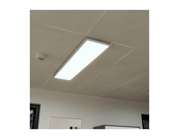 Panneau led intégrée 3600 lm 30x120cm blanc "Belaire" - Cooke and Lewis - Brico Dépôt