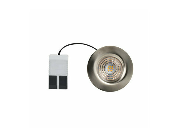 3 spots led encastrables 420 lm dimmable nickel "Fauvel" - Cooke and Lewis - Brico Dépôt