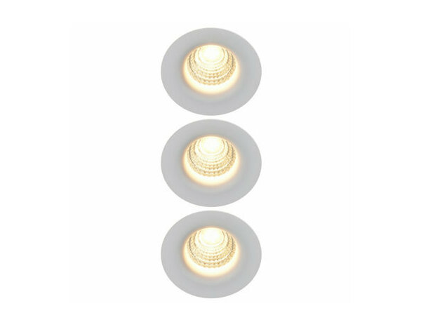3 spots led encastrables 420 lm dimmable blanc "Fauvel" - Cooke and Lewis - Brico Dépôt