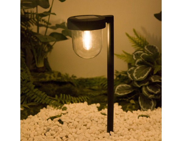 Applique solaire Led noir 3000K Brith - Brico Dépôt