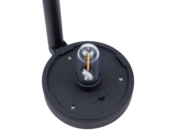 Applique solaire Led noir 3000K Brith - Brico Dépôt