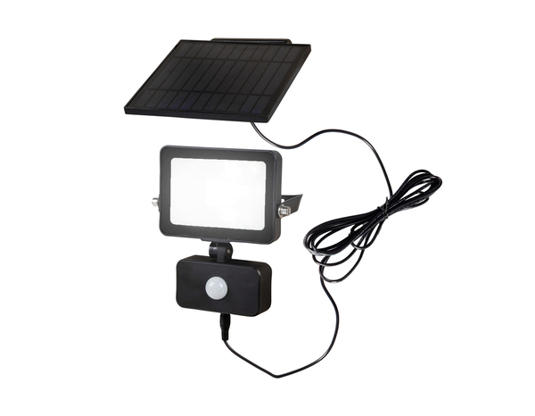 Projecteur solaire à detection 5000K Tunnbord - Brico Dépôt