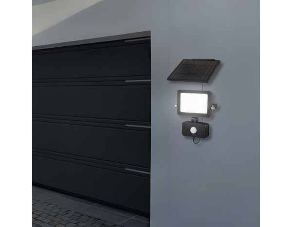 Projecteur solaire à detection 5000K Tunnbord - Brico Dépôt
