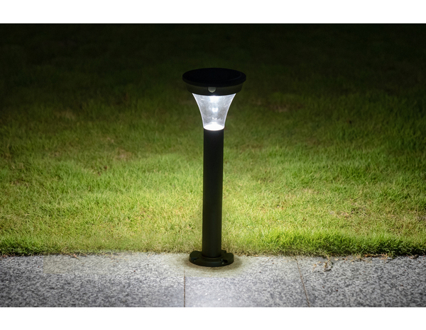 Borne solaire à détection 5000K 180Lm Markook - Brico Dépôt