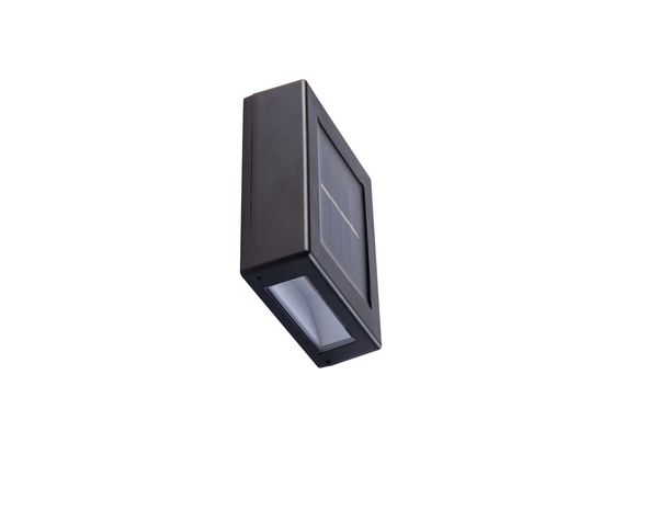 Applique solaire Led noir 3000K Brith - Brico Dépôt