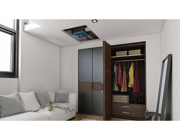 Kit VMC "Easyhome" hygroréglable compact + bouches - Aldes - Brico Dépôt