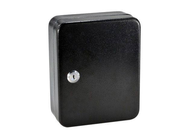 Armoire à clés en acier + 2 clefs - 16 x 20 x 7,5 cm - Brico Dépôt