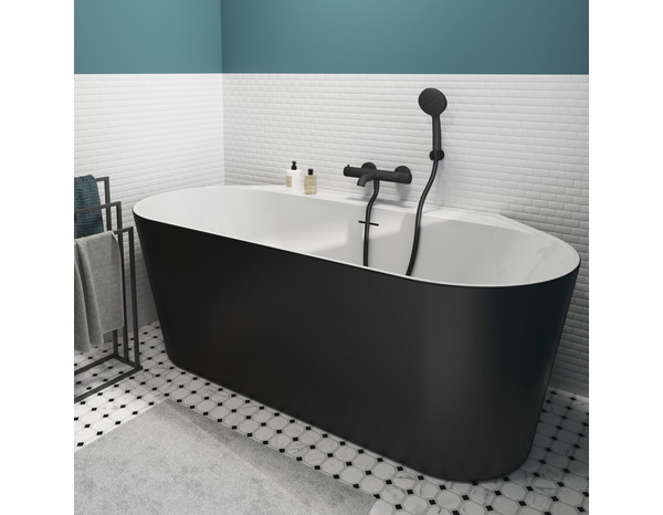 Baignoire ilot murale 170 x 75 cm "Belline" - Cooke and Lewis - Brico Dépôt