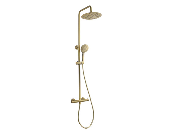 Colonne thermostatique dorée "Oyace" - Brico Dépôt