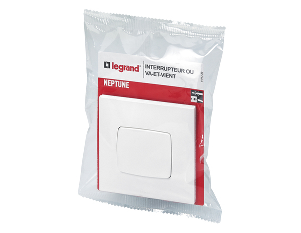 Interrupteur va-et-vient "Neptune" - Legrand - Brico Dépôt