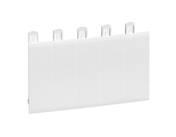Obturateur blanc 5 modules - Legrand - Brico Dépôt