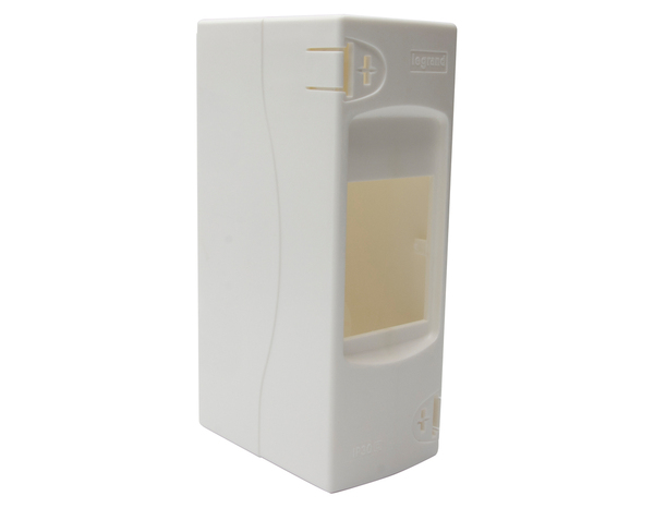 Coffret cache-bornes - 2 modules - blanc RAL 9003 - Legrand - Brico Dépôt