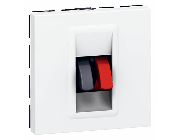 Prise haut-parleur 2 modules "Mosaic" - Legrand - Brico Dépôt