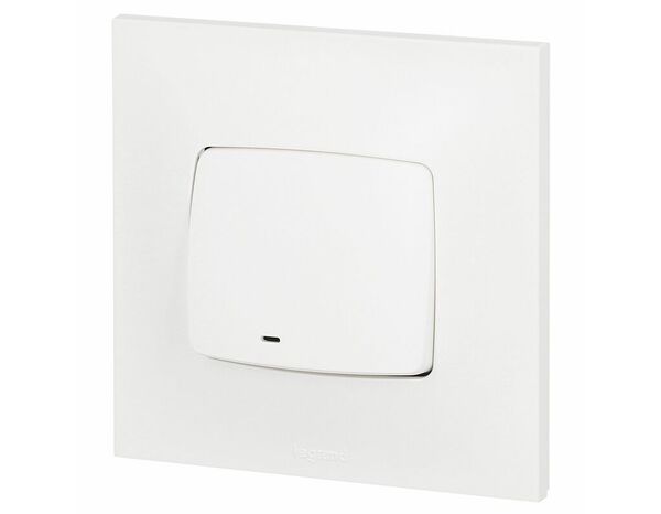 Interrupteur avec voyant "Neptune" - Legrand - Brico Dépôt