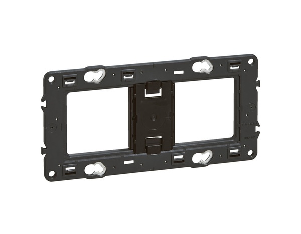 Support fixation à vis 2 x 2 modules horizontal "Mosaic" - Legrand - Brico Dépôt