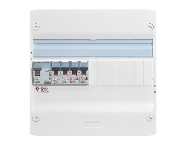 Tableau monté câblé extension cuisine 1 rangée 13 modules - Legrand - Brico Dépôt