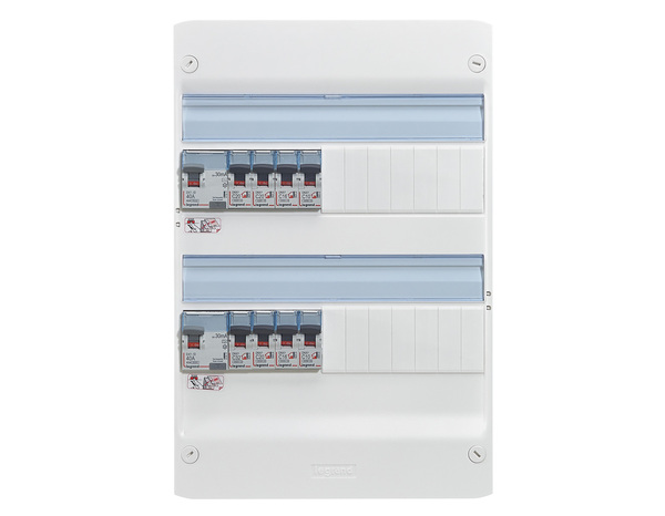 Tableau monté câblé 2 rangées 26 modules T1/T2 - Legrand - Brico Dépôt