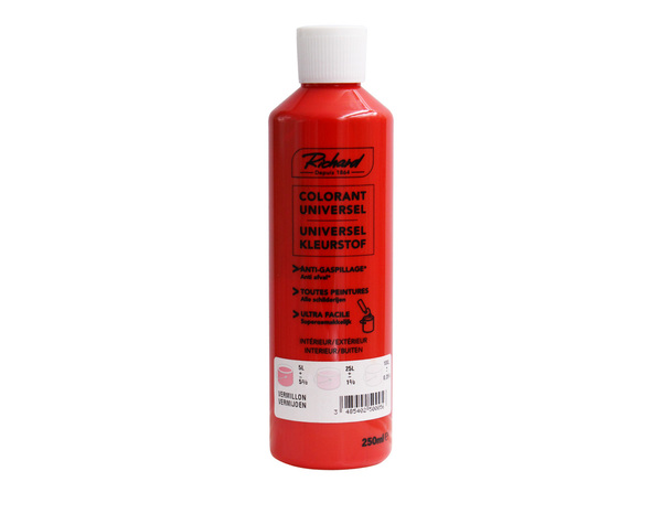 Colorant vermillon 250 ml - L'Universel - Brico Dépôt