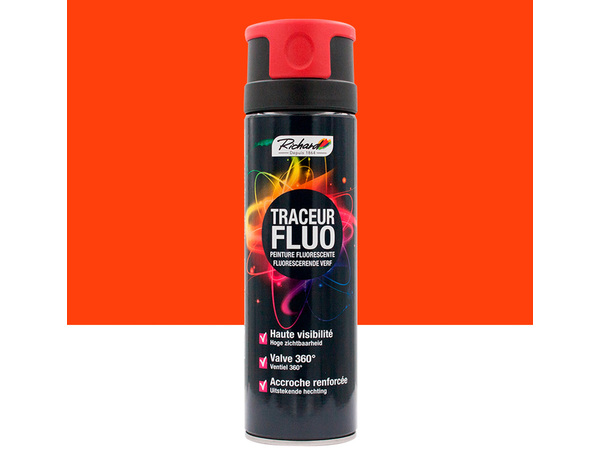 Aérosol peinture Traceur rouge 500 ml - Richard - Brico Dépôt