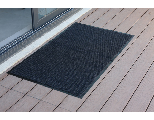 Tapis intérieur de propreté gris - 70x120 cm  - Brico Dépôt