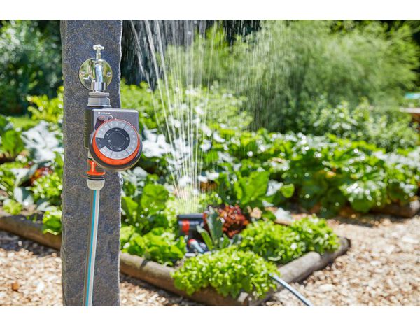 Programmateur d'arrosage "EASY" à clipser 17 combinaisons - Gardena - Brico Dépôt