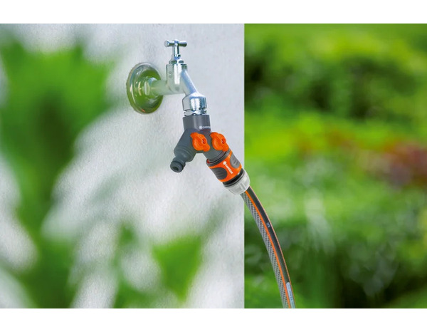 Sélecteur 2 voies 20/27 mm à visser - Gardena - Brico Dépôt