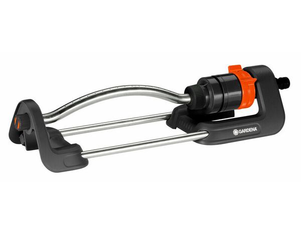 Arroseur oscillant "AQUA S" à clipser jardin de 90 à 220 m² - Gardena - Brico Dépôt