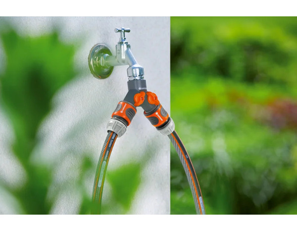 Sélecteur 2 voies 20/27 mm à visser - Gardena - Brico Dépôt