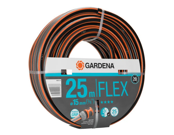 Tuyau d'arrosage à clipser "Power Grip" 15 mm - 25 mètres - Gardena - Brico Dépôt